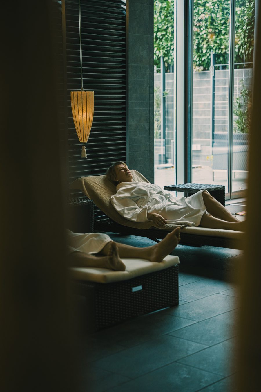 Quiet relaxation lounge at Hotel Aleksander