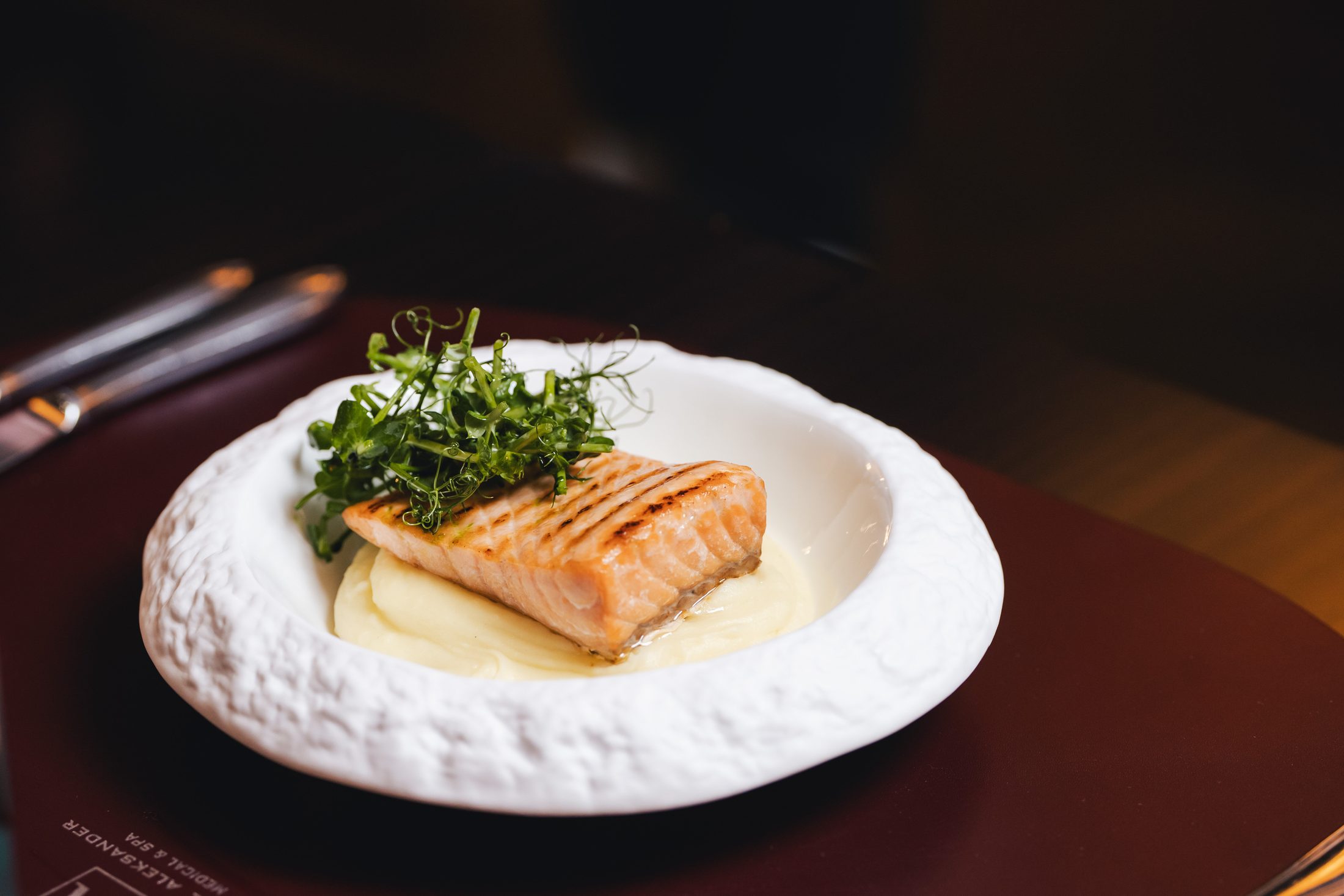 A dish at the Donatela restaurant