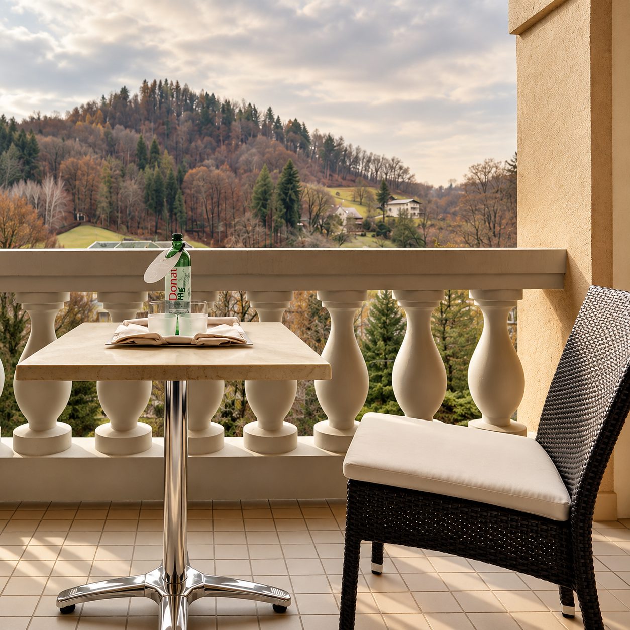 Suite with park view